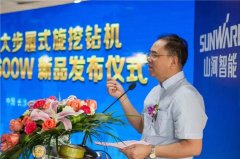 江山智能全球最大步履式旋挖钻机SWDM600W隆沉发布